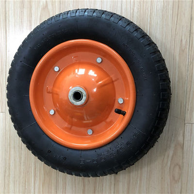 3.00-8 Pnömatik El Arabası Tekerleği 360mm Lastik Arabası Tekerlekleri Pnömatik