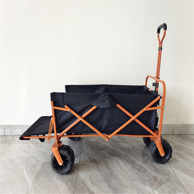 Açık OEM Tekerlek Özelleştirilmiş Renkli Piknik Alışveriş Arabaları Katlanır Vagon