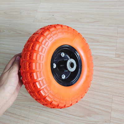 10 İnç Hizmet Arabası Lastik Tekerlek 3.50-4 Yüklü Lastik 120LB Pnömatik Tekerlek