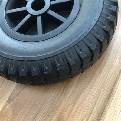 El Arabası Arabası için 2.50-4 PU Köpük Tekerlek Plastik Jant El Kamyon Tekerleği