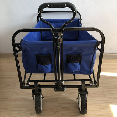 Katlanabilir katlanabilir araba, plaj arabası büyük kapasiteli, spor, alışveriş, kamp yapmak için katlanabilir araba