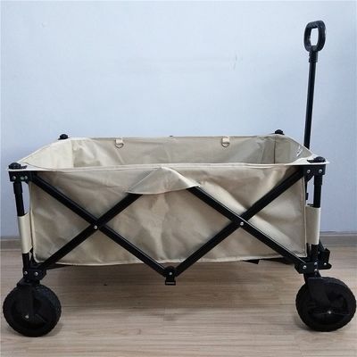 Renkli Katlanır Spor Vagonu Açık Küçük Hacimli Tüm Arazi Plaj Vagonu