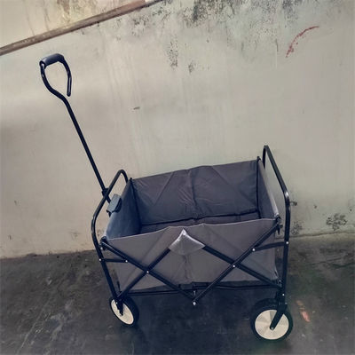 PVC 600D Katlanır Kamp Arabası OEM Katlanır Yardımcı Vagon Arabası