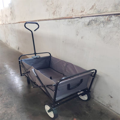 PVC 600D Katlanır Kamp Arabası OEM Katlanır Yardımcı Vagon Arabası