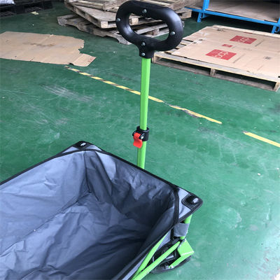 Çelik Çerçeve Tekerlek Katlanabilir Vagon Arabası 112cm Katlanır Açık Hizmet Vagonu