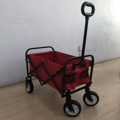Küçük Boy Katlanır Vagon Arabası 94cm Bahçe Katlanır Yardımcı Vagon Çocuk