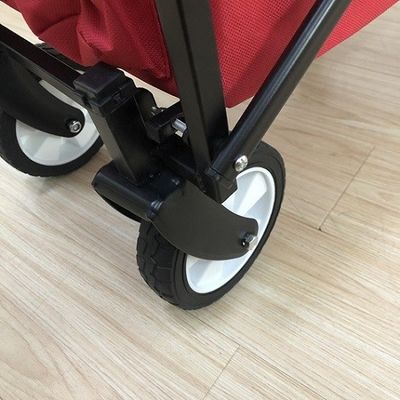 Küçük Boy Katlanır Vagon Arabası 94cm Bahçe Katlanır Yardımcı Vagon Çocuk