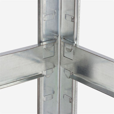 1500mm Cıvatasız Depolama Rafları 5 Katmanlı Çok Amaçlı Ayarlanabilir Metal Depolama Rafları