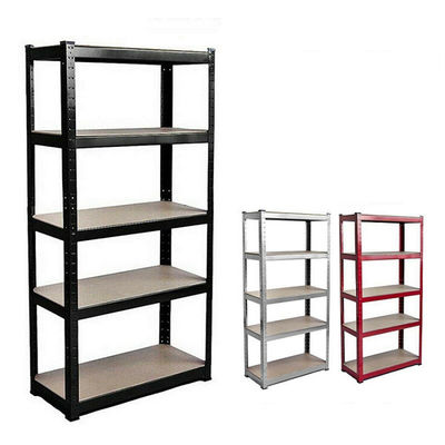Garaj Korozyon Koruması için 5 Katmanlı Galvanizli Çelik Depolama Rafı Metal Raflar