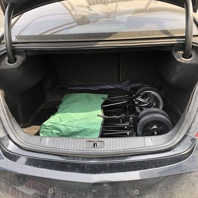 8 İnç Katlanabilir Plaj Arabası 600D Oxford Kumaş Hafif Katlanır Vagon