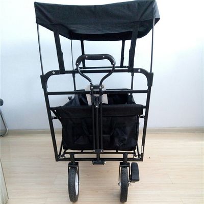 Yardımcı Katlanabilir Vagon Arabası Katlanabilir Vagon Açık Bahçe Plaj Arabası