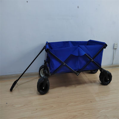7x4 '' Pu Tekerlekli Çıkarılabilir Plaj Vagon Arabası Tüm Arazi Katlanabilir Vagon