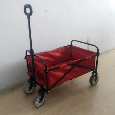 Küçük Boy Katlanır Plaj Vagonu Açık Yardımcı Katlanabilir Plaj Vagonu 102cm
