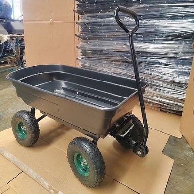 Devrilme Fonksiyonlu 75L Poli Gövde Bahçe Çöp Sepeti Büyük Kapasiteli Poli Çöp Sepeti