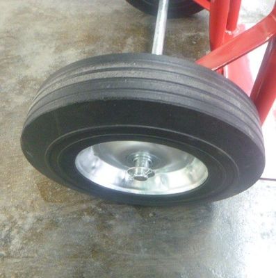 Katı Tekerlekli 150kg Katlanır El Arabası Ağır Hizmet Çuval Kamyon Endüstriyel El Arabası