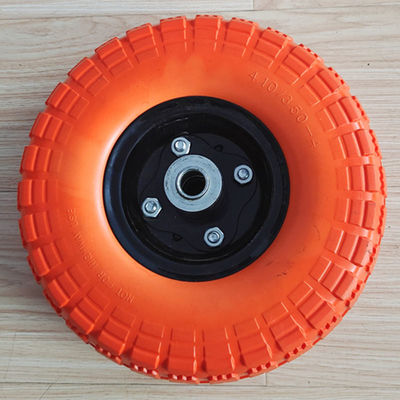 10 İnç Hizmet Arabası Lastik Tekerlek 3.50-4 Yüklü Lastik 120LB Pnömatik Tekerlek
