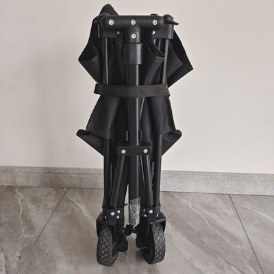 Dört Yönlü Katlanır Katlanır Sepet T Şeklinde Ayarlanabilir Saplı OEM Gövde ve Kumaş