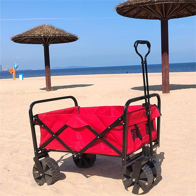 Rulo Konteyner All Terrain Wheel Camping Beach Katlanır Vagon Katlanır Araba