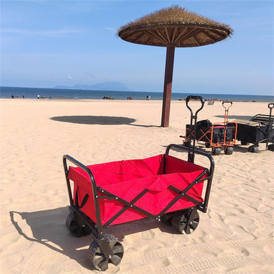 Rulo Konteyner All Terrain Wheel Camping Beach Katlanır Vagon Katlanır Araba