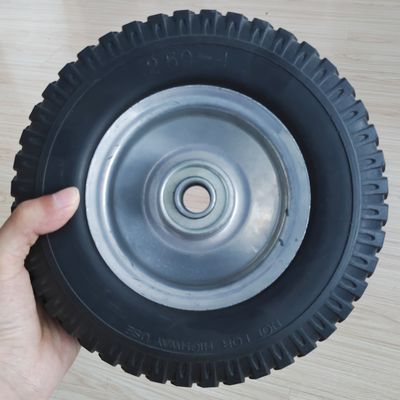 8 İnç 2.50-4 Özel Jant Renkli Pnömatik Lastik Tekerlek Arabası Tekerleği Barrow için