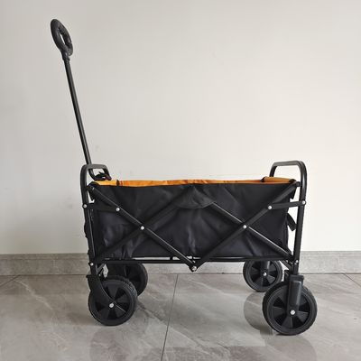 Açık Katlanır Kamp Sepeti İçin 6 İnç Tekerlekli Mini Katlanabilir Alışveriş Sepeti