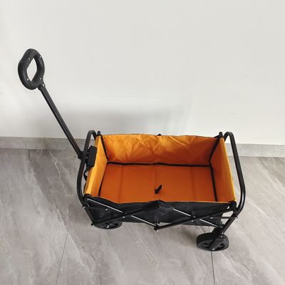 Açık Katlanır Kamp Sepeti İçin 6 İnç Tekerlekli Mini Katlanabilir Alışveriş Sepeti