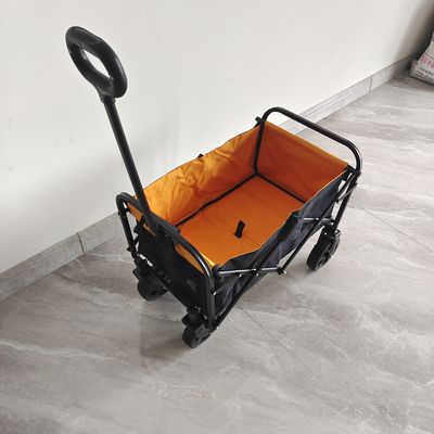 Açık Katlanır Kamp Sepeti İçin 6 İnç Tekerlekli Mini Katlanabilir Alışveriş Sepeti