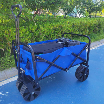 Handcart Katlanabilir Vagon Sepeti Tekerlekli Alışveriş Sepeti Ayarlanabilir Katlanır Vagon