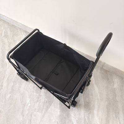 Dışarıdaki çelik çerçeve mini kamp yapma vagon arabası ayarlanabilir kumandalarla