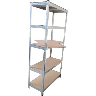 5 katlı raflar ayarlanabilir metal raflar çok amaçlı bultsuz 180x90x40CM