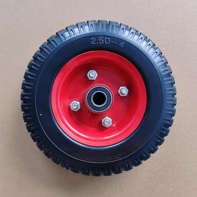 Tekerlekli araba bahçe koltuğu araba lastik şişme tekerlek 4.10/3.00 -4, Plastik Spokes