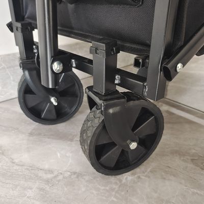 Mini Açık Altın Çocuk Kamp Araba Arabası PVC Tekerlekler Depolama Katlanabilir Araba