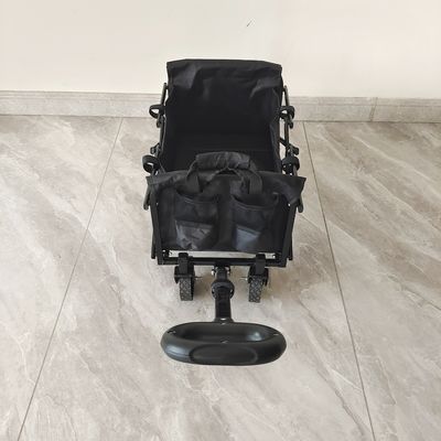 Mini Açık Altın Çocuk Kamp Araba Arabası PVC Tekerlekler Depolama Katlanabilir Araba