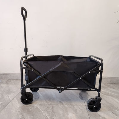 Mini Katlanabilir Vagon Arabası Yük Kapasitesi 80-100LB Oxford PVC Kumaş Malzemesi